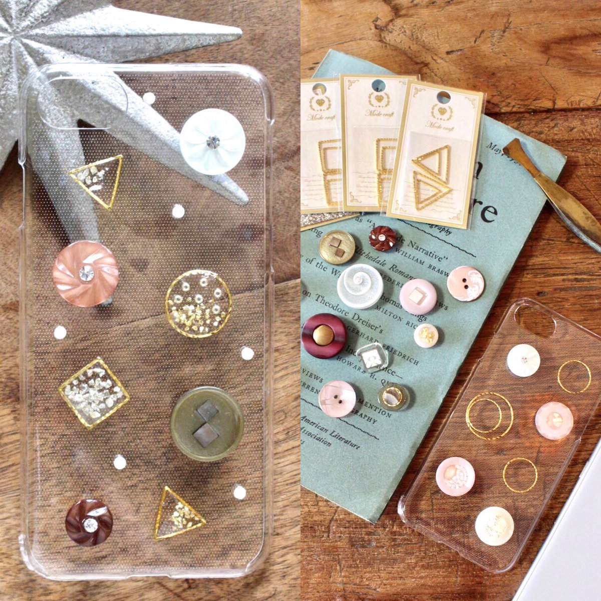 100円均一 ワッツ Watts ビーズやボタンで自分だけのスマホケースを作るのも楽しいですね Made Photo By T Co H5rnrl8w6k 各種 100 Tax 店舗により取扱 在庫が無い場合があります ワッツ Watts 100円 100均 ハンドメイド