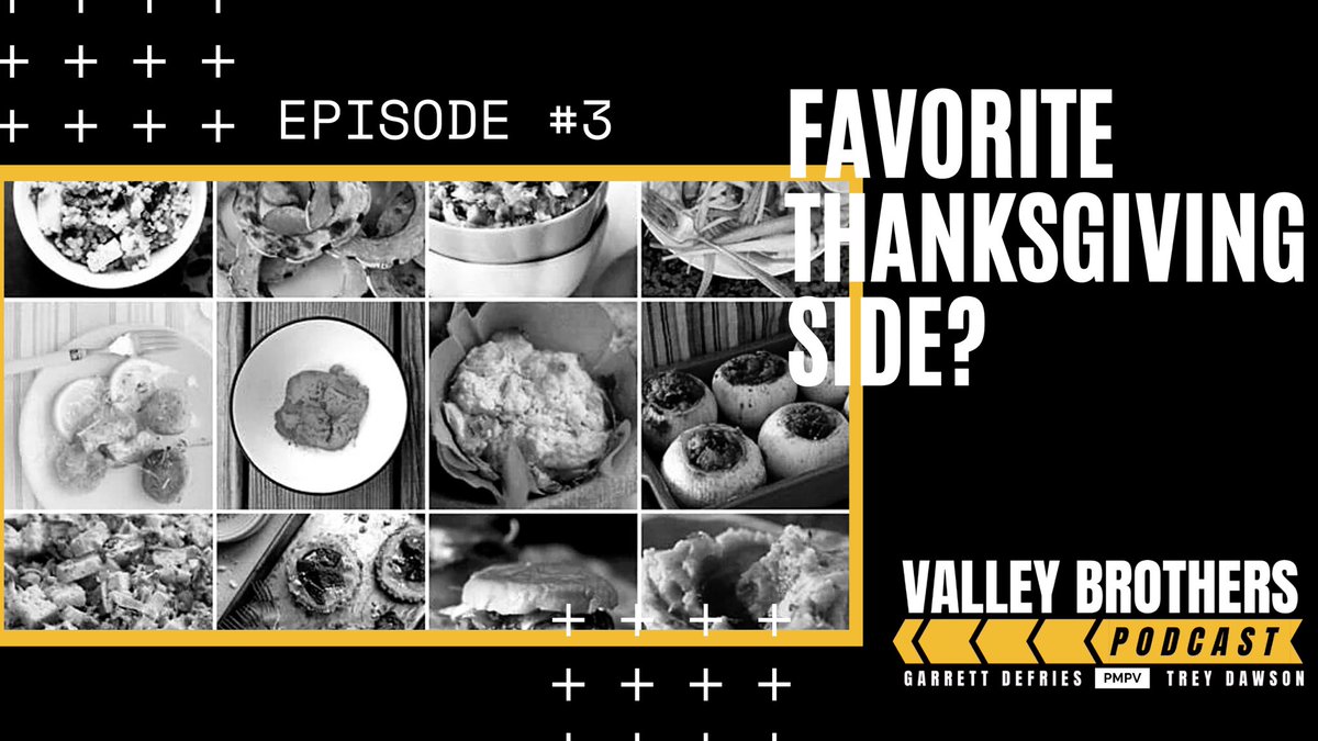 𝗪𝗘 𝗕𝗔𝗖𝗞

EPISODE #3: Favorite Thanksgiving Side?

FULL EP: youtu.be/3jQWSqXsULU