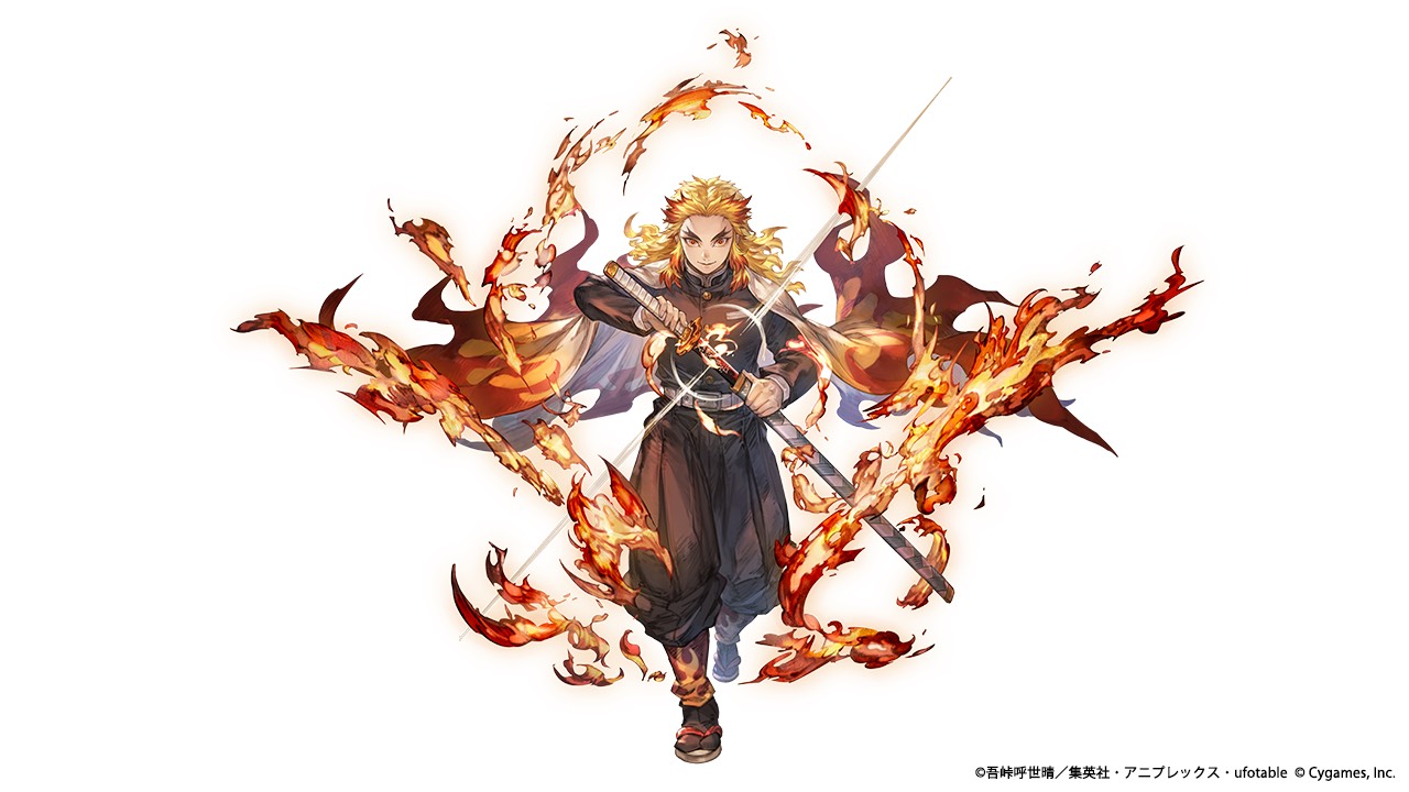 グランブルーファンタジー グランブルーファンタジー 12月開催 鬼滅の刃 コラボイベントのプレイアブルキャラクターの1人 煉獄杏寿郎 のイラストを初公開 空の世界でも悪を骨まで焼き尽くす 炎柱 の圧倒的な力と技を是非お楽しみに グラブル グランブルーファンタジー グランブルーファンタジー 12月開催 鬼滅の刃 コラボイベントのプレイアブルキャラクターの1人 煉獄杏寿郎 のイラストを初公開 空の世界でも悪を骨まで焼き尽くす 炎柱 の圧倒的な力と技を是非お楽しみに グラブル