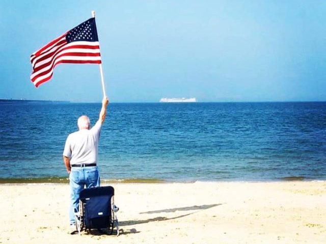 This is how we fight. Hold up that flag; give the starter smile… rally those around you to the standard you create and spread fellowship again.