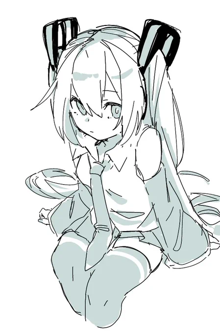 寝れない時に描いた落描きシリーズ 