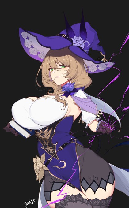 #Genshin_Impact  Lisa 