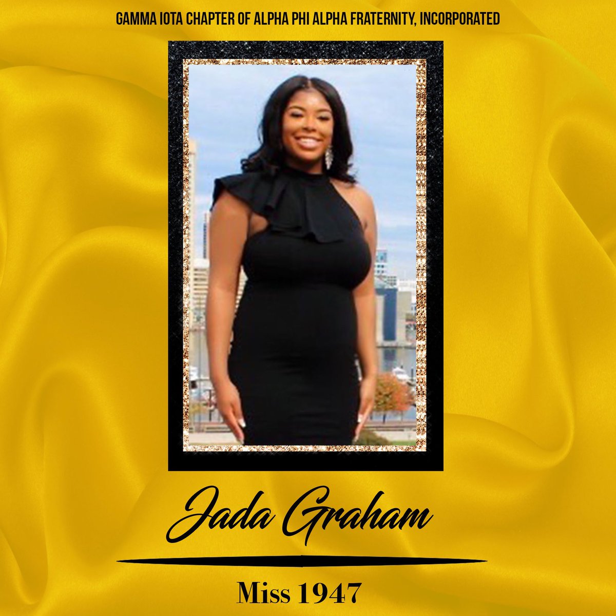 hamptonualphas's tweet photo. Congratulations to all of our contestants!
Our 2020 Miss Black &amp; Gold is Ms. Courtney M. Parker! https://t.co/HVbljUoX9f