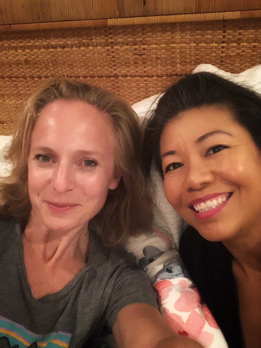 kathrlynn's tweet image. Movie night with this lovely friend from @joinClubhouse #quarantinefun