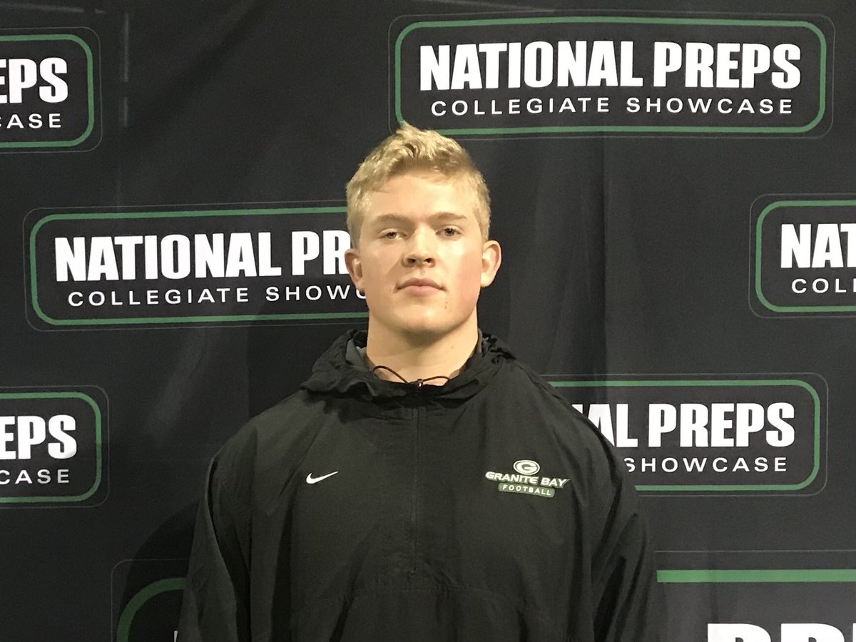 Rising quickly, with NFL genes ⁦<a href="/RyanWenstrom15/">Ryan Wenstrom</a>⁩ 6-3 230 DE 21’ Granite Bay HS.. ⁦<a href="/NPShowcases/">National Preps Showcases</a>⁩ ⁦<a href="/BrandonHuffman/">Brandon Huffman</a>⁩ ⁦<a href="/ttherzog/">Coach Trent Herzog</a>⁩ ⁦<a href="/GHoward_Scout/">Gary Howard -Scout</a>⁩