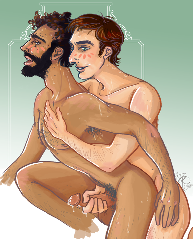 TurnipartN's tweet photo. #NSFWfanart
#TOGfanart
#kaysanova
It's my friend Hyper's bday! Insert Joe x Nicky porn just for her! <3 Happy bday! https://t.co/QhGUvStgFI