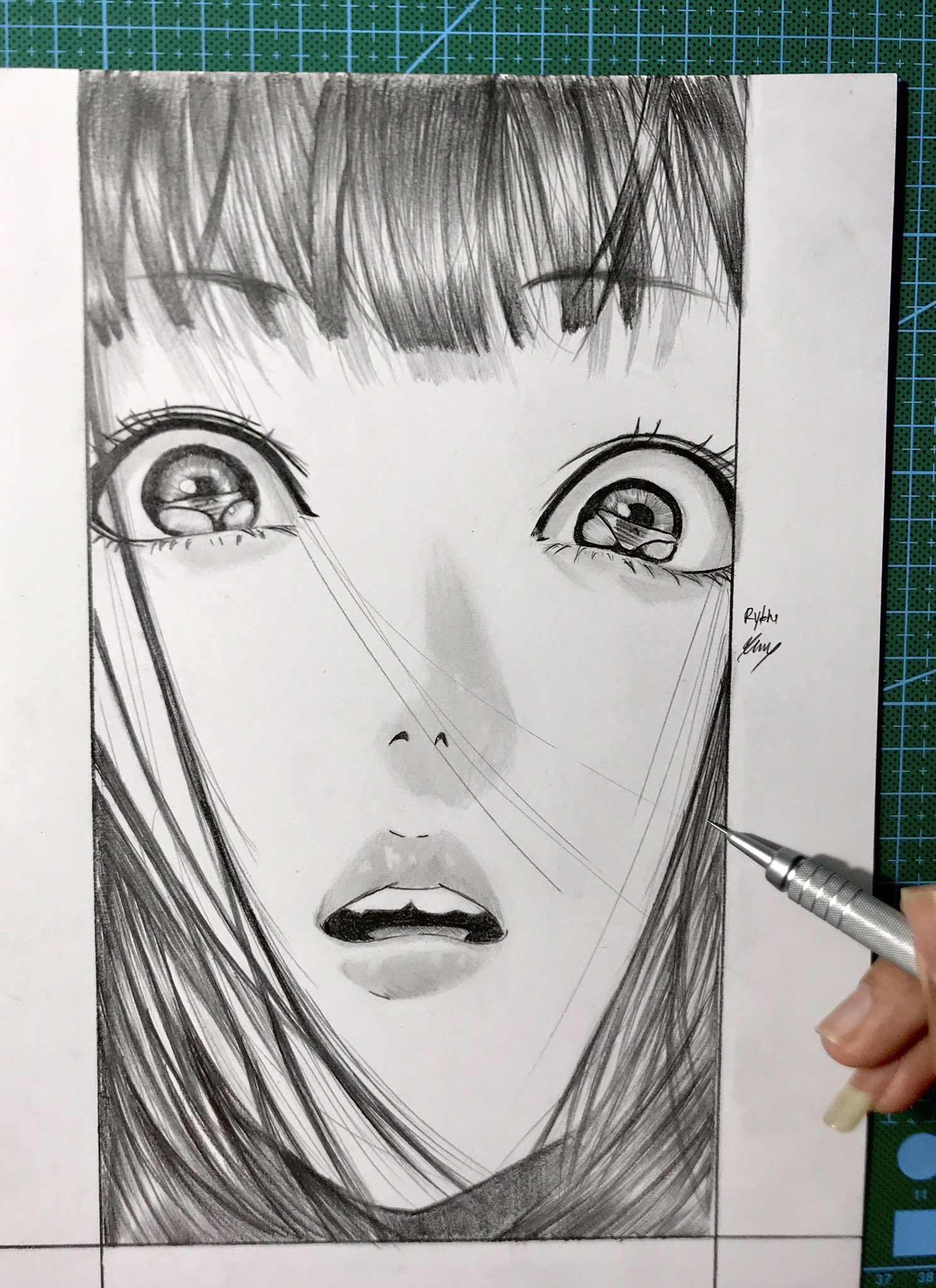 How To Sketch An Anime Face Step by Step Drawing Guide by catlucker   DragoArt