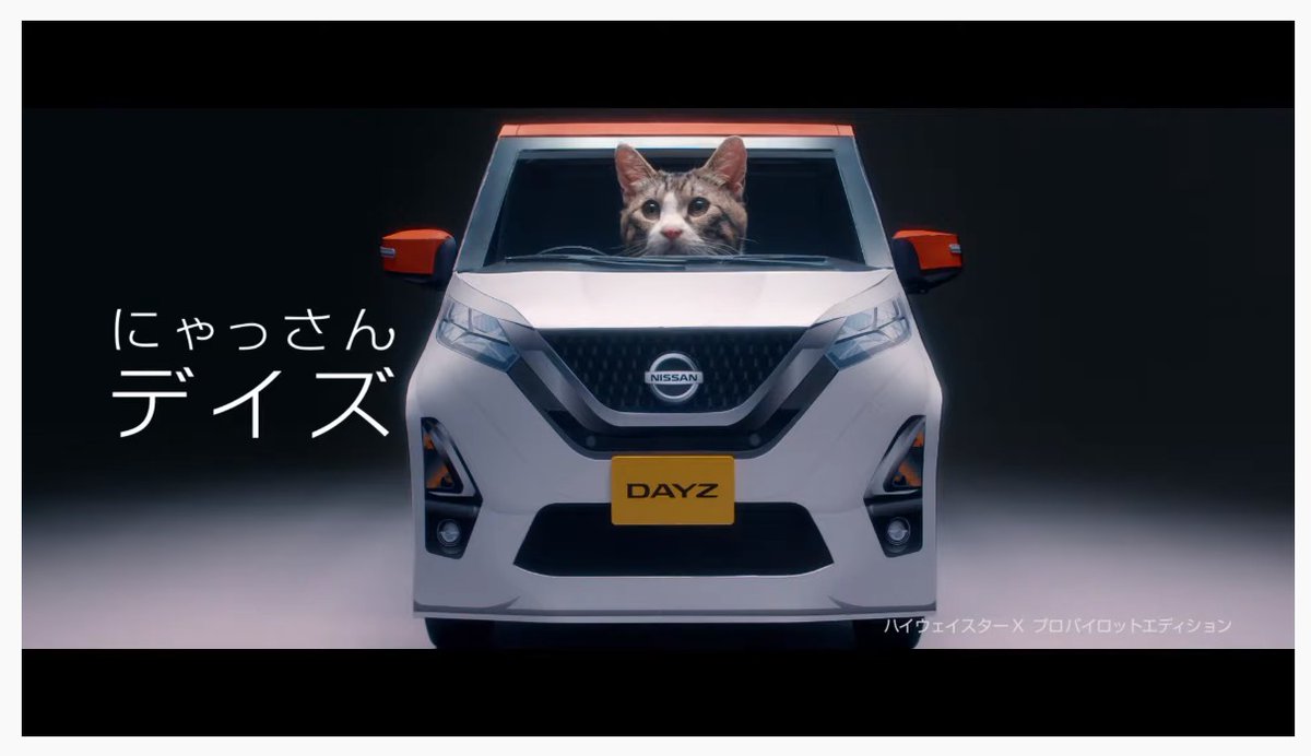 Life In The Fast Lane V Twitter 動画 これは反則 日産が可愛すぎる ねこ用日産自動車 にゃっさんデイズcmシリーズを公開 T Co Pjnj9lqa3q