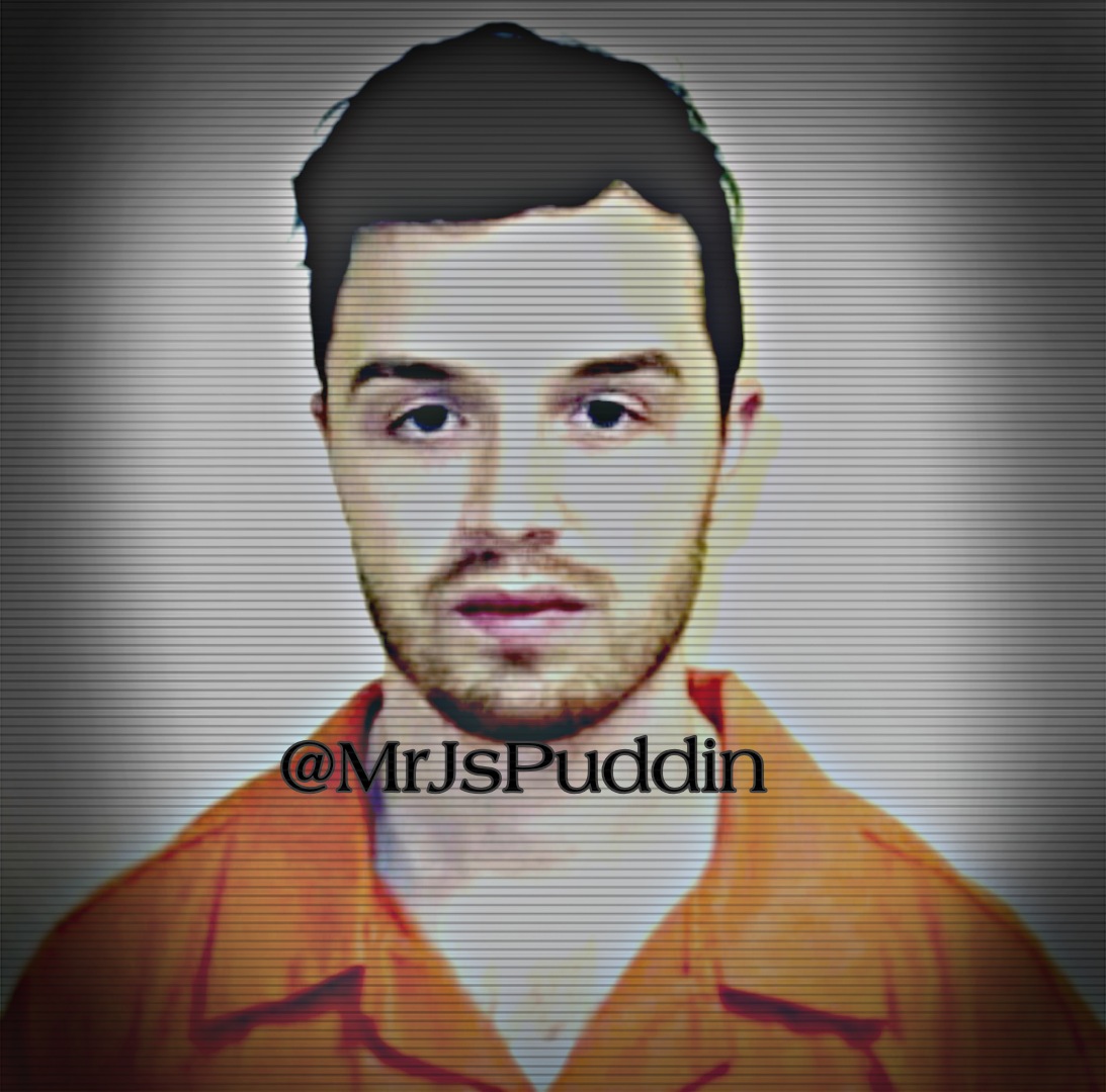 MrJsPuddin's tweet image. Harlees mugshot...