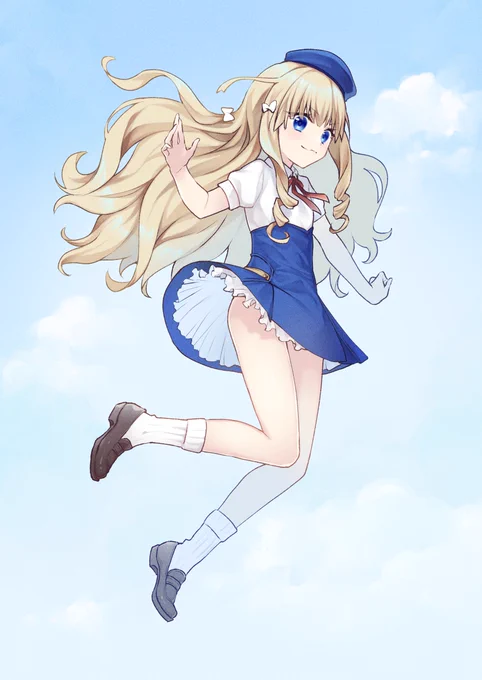 スクールオーダーズの制服姿お可愛いです陛下
#アズールレーン 