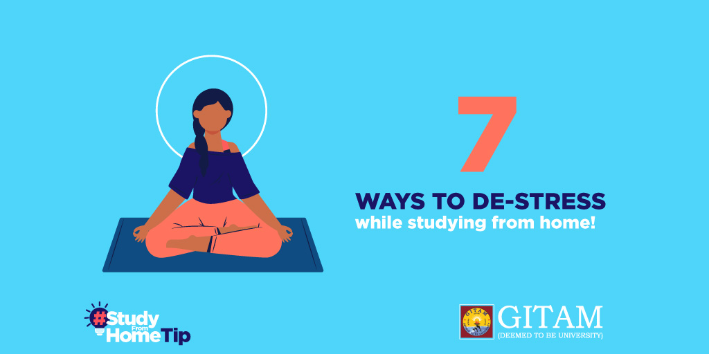 GITAMUniversity's tweet photo. Quarantine fatigue is a real issue, but here are small tips that can make a big impact during this period of studying from home. Have you tried any of this? Has it helped you? Tell us!
#Quarantine #Students #GITAMites #GITAM #University #studyfromhometips #destress https://t.co/BYClqOOCpN