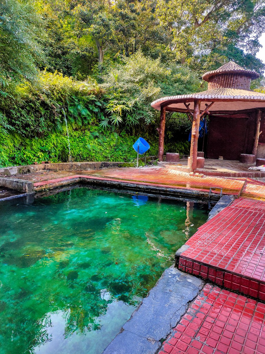 There are pools for devotees where the source of water is a "Nag" (holy water spring. Devotees can take a dip in water before going for the Darshans.