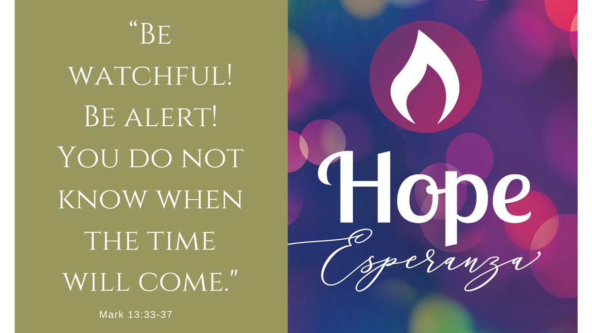 AmericanMartyrs's tweet photo. It is the first Sunday of Advent and the Gospel message reminds us to be watchful, while the light of the candle beams hope in Christ. #AMCAdvent #FirstCandle #Hope #Light https://t.co/XIY8wbqw4G