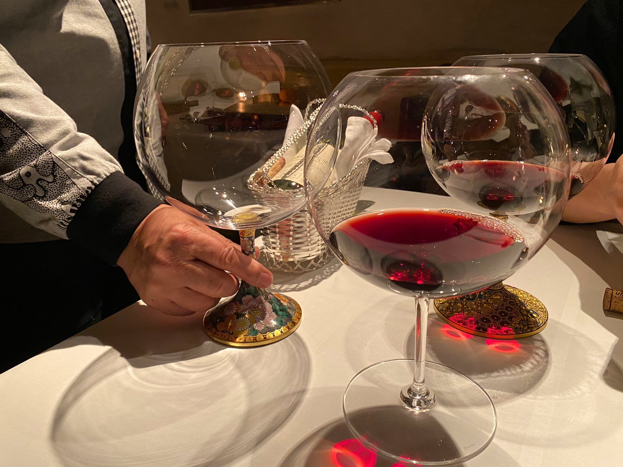 中古 Baccarat/バカラ ロマネコンティ ワイングラス  バカラ デギュスタシオン ロマネコンティ ワイングラス ティスティング