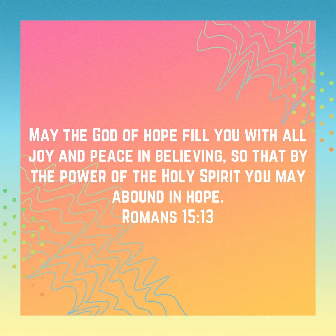 Hope has been my prayer this year and fits so well during this season!  bible.com/59/rom.15.13.e…