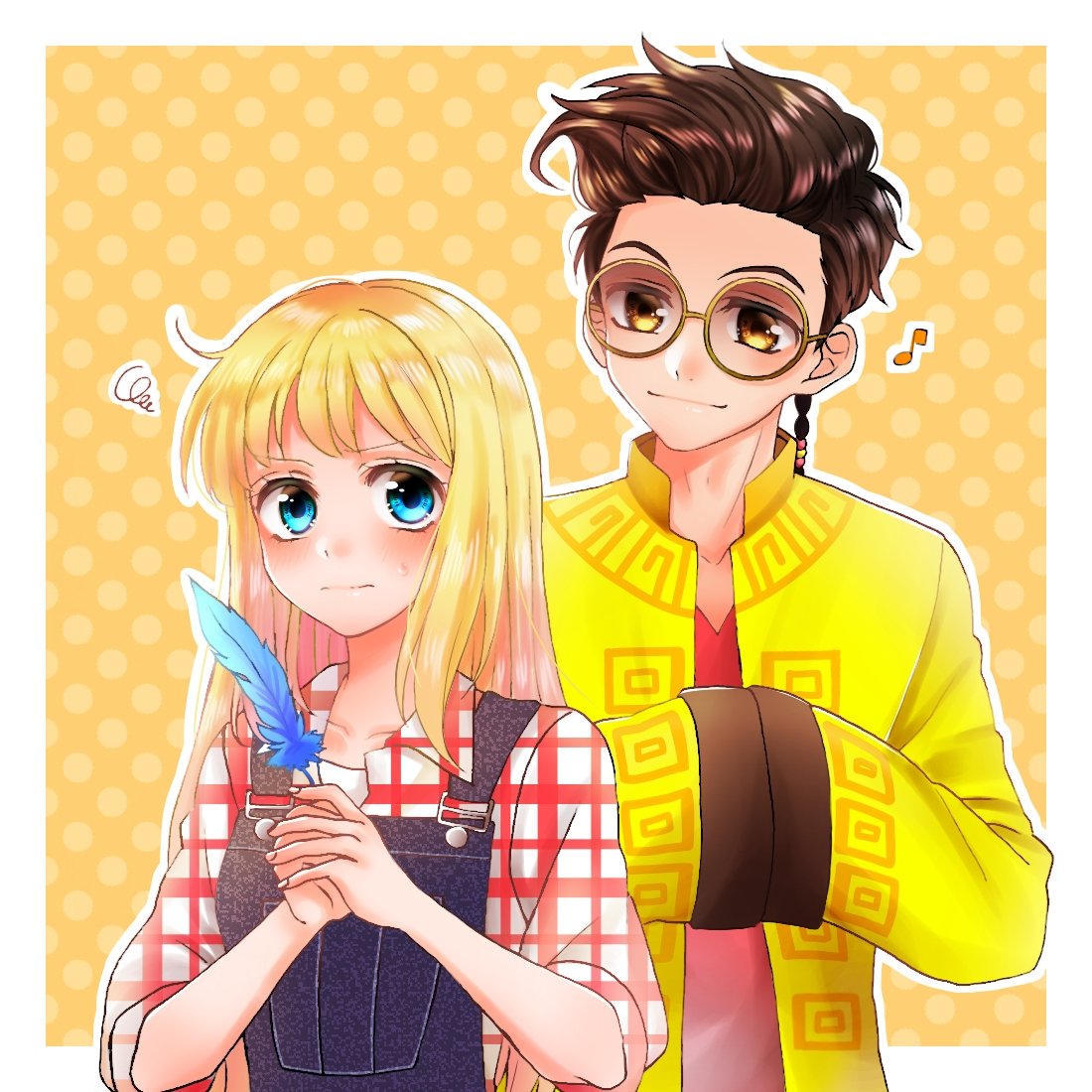 大好きな素敵サイト様にお捧げしたホアクレ(文字無しver.)