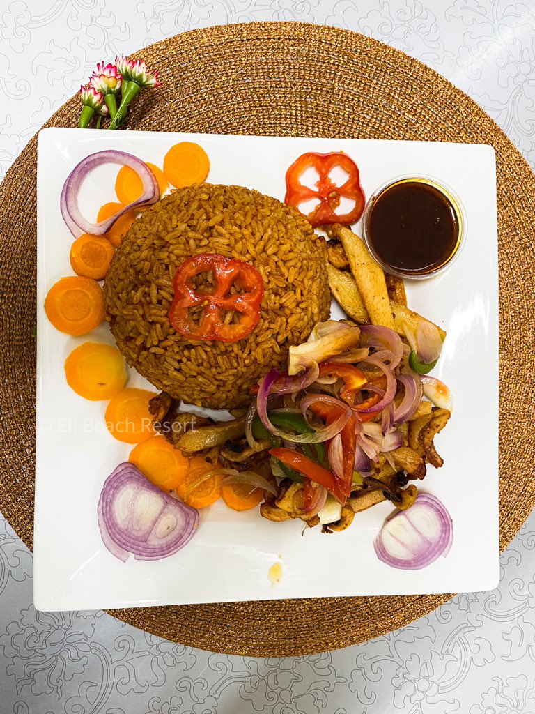 elibeachresort_'s tweet photo. Jollof and Octopus served.
Welcome to the Nududu Restaurant 🌼❤️

#boutiquehotel #hotelsandresorts #elibeachresort  #travelphotography  #hospitalityindustry #beautifulhotels #lifestyle #trip  #beautifuldestinations #tourism #events #ghanatourism #ghana #tourKeta #VisitKeta https://t.co/VBC17j6Obc