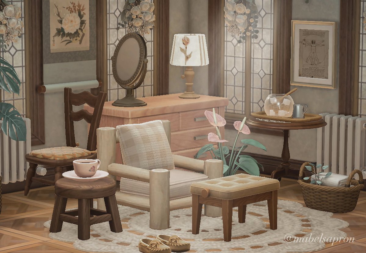 mabelsapron's tweet photo. I’m just going to accept the fact my aesthetic is now officially ✨grandmacore✨

#acnh #animalcrossing #ACNHDesign #AnimalCrossingNewHorizons #AnimalCrossingDesigns https://t.co/zWdQs38HGN