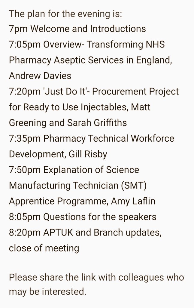 APTUK London Branch tweet media