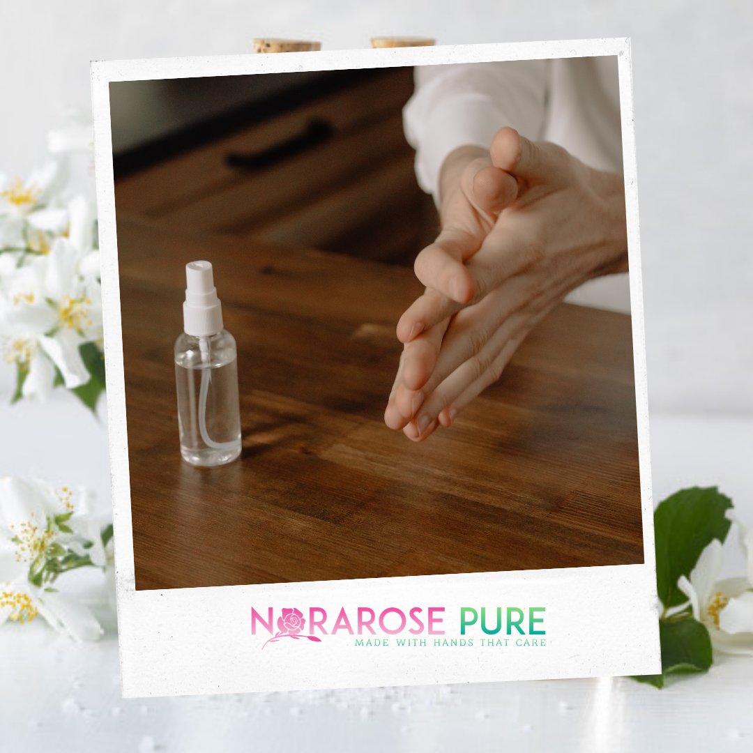 NorarosePure's tweet image. Clean your hands, make sure to sanitize from time to time! Do not let any bacteria or virus compromise your health &amp;amp; your family. 
.
.
#norarosepure #sanitizer #calendulaextract #marigold #healthyskin #handwash #clean #cleanhands #allnatural #organic