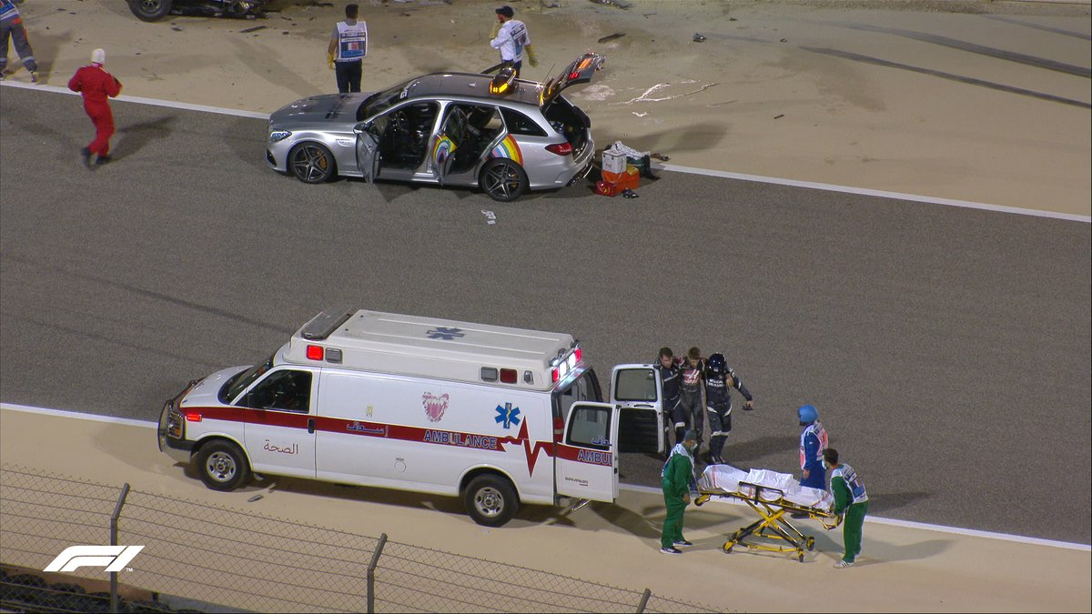 Great work from the medical crew
#BahrainGP π§π #F1 https://t.co/BhxFSyf5GD