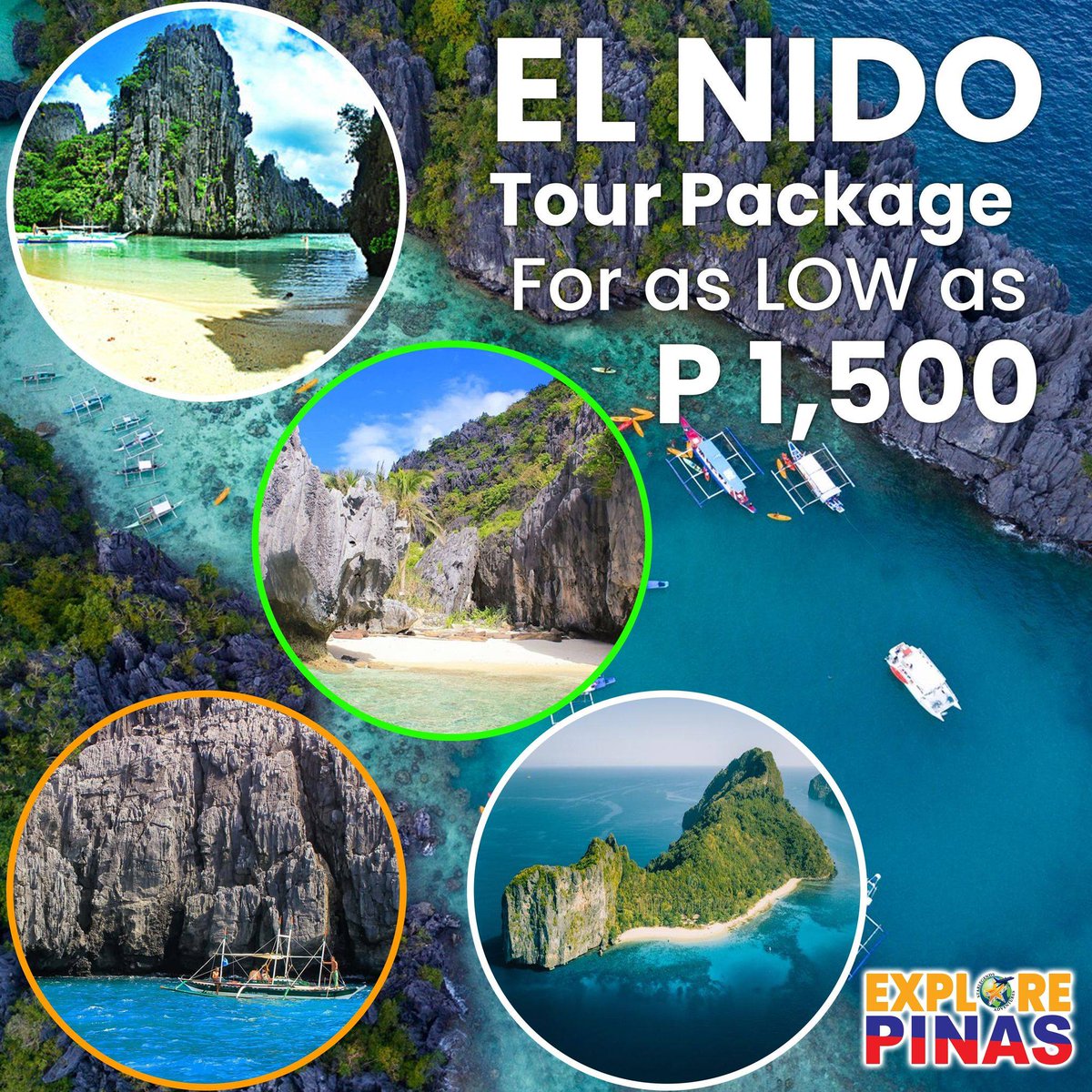 che2castor's tweet photo. Visit #ElNido #Palawan #SATT #Red2TravelandTours #ExplorePhilippines dm/msg me for more info or you can visit my Fb travel business page @ https://t.co/CZRNbTzXRM https://t.co/Q1ARSnqmKH