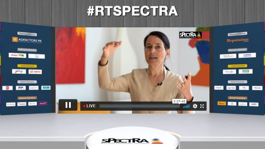 ChizukLkr's tweet photo. Have you lost touch with the real world?
Sabia Schwarzer talks about how reputation counsel builds a bridge between your stakeholder, & yourself
@sabiaschwarzer @Allianz
#RTSPECTRA #ReputationTalks https://t.co/PI3eechexw