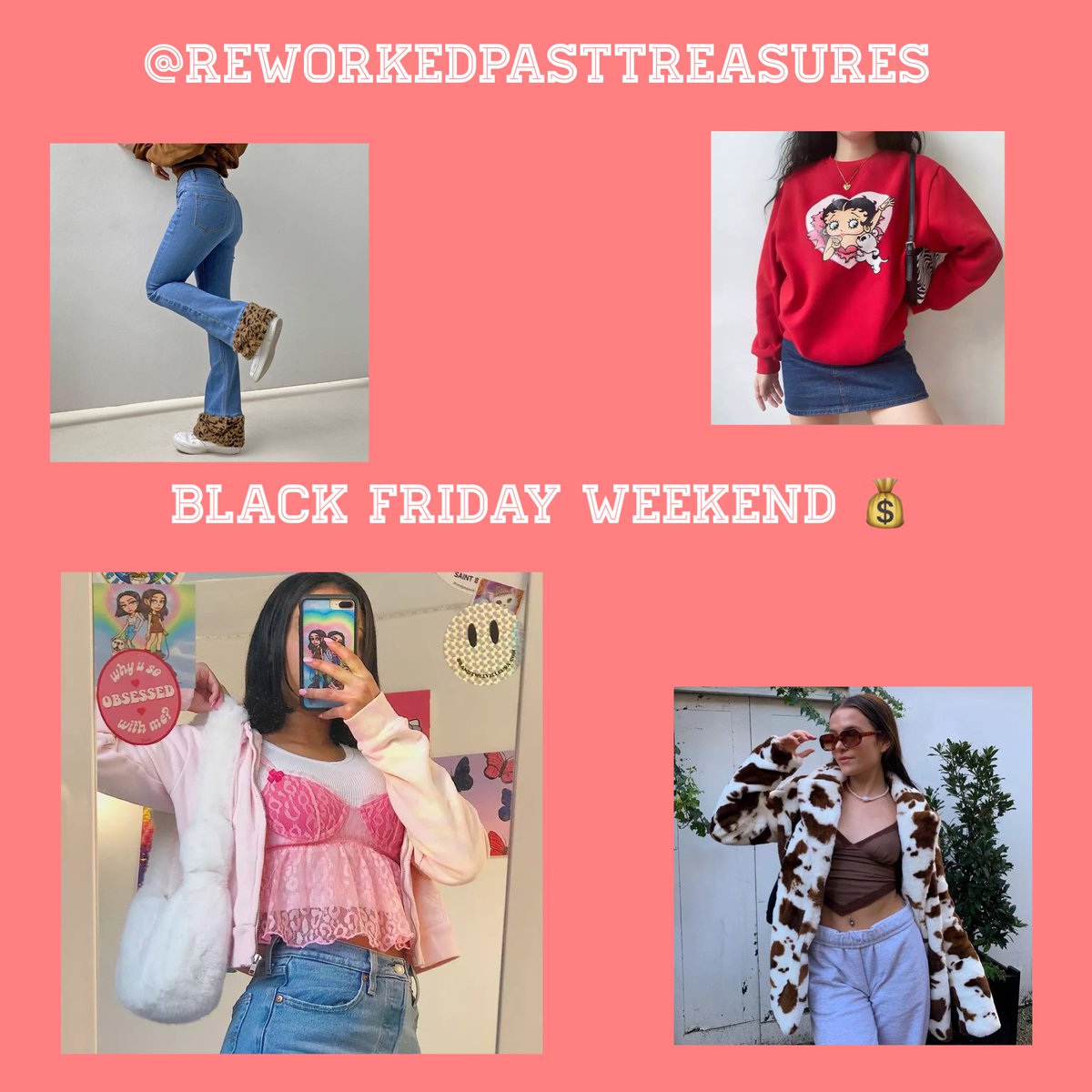 30% off your order 

BLACK FRIDAY
SUPER SAVINGS💰💰
Ending TONIGHT!

30% off when you add 4 or more things to your CART 

This will be applied automatically at checkout! 
Saving you £20+

Official website - reworked-past-treasures.myshopify.com