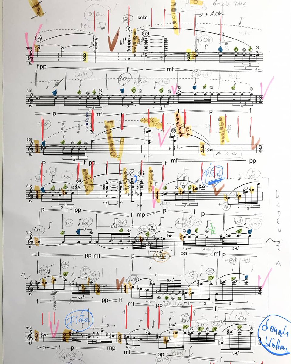 wienmodern's tweet photo. #WienModernStream Das letzte Konzert von Wien Modern 2020: PHACE Tunes im Stream heute um 19.30 Uhr via https://t.co/FrXuHMFVYo, hier die Partitur von Markus Sepperer copyright Schurig/Sepperer
#wienmodern33 #wolframschurig #kokoi #markussepperer #oboe #partitur https://t.co/Wf1NFbhffP