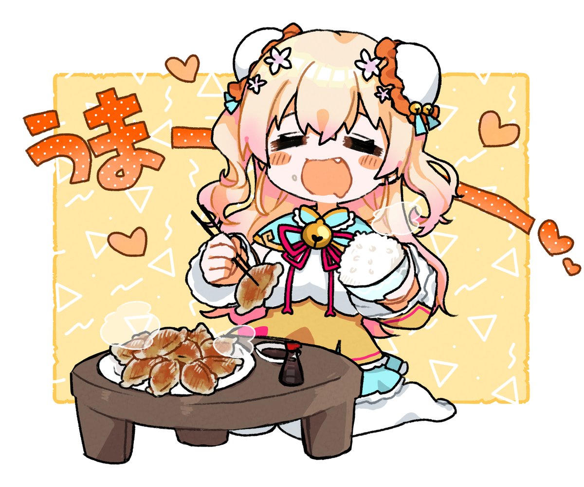 桃鈴ねね 「いっぱい食べるきみが好き?
#ねねアルバム 」|東みやこ🍳@にじそ7のイラスト