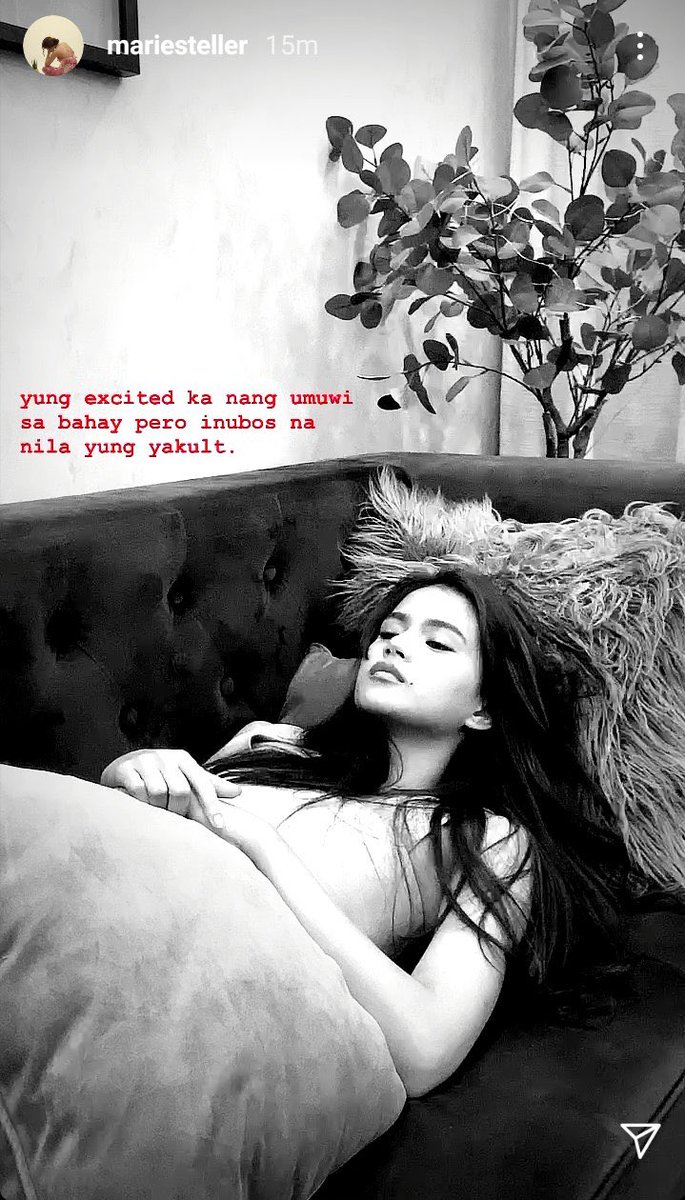 Bat naman kasi inubos nyo yung yakult ng Bata ayan tuloy nalungkot kawawa naman 😂 <a href="/MissMarisRacal/">Maris Racal</a>