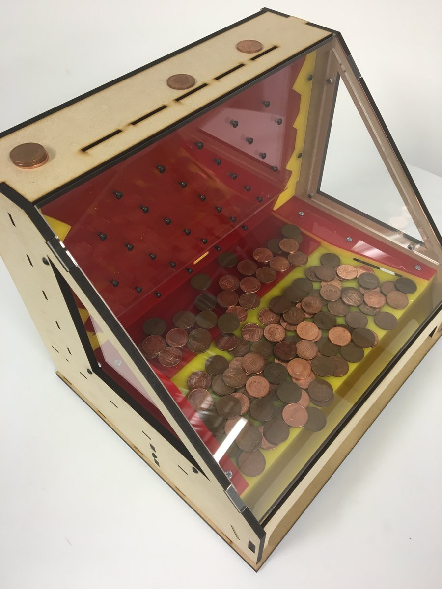 BlueprintRobots's tweet image. thingiverse.com/thing:4668981

Want to make your own arcade style coin pusher or game show tipping point. Check our my new thingiverse upload as part of my design release series!

Big thanks to @Kitronik as a one-stop-shop for all the parts