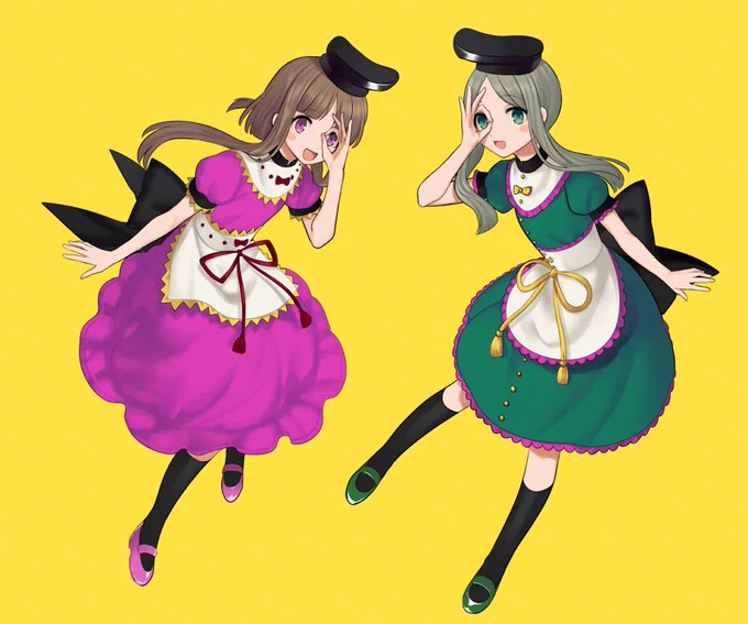 「トランスダンスアナーキー」動画絵の丁礼田舞と爾子田里乃です

【東方ヴォーカルPV】トランスダンスアナーキー【暁Records公式】 https://t.co/oEaYux3yI7 @YouTubeより 