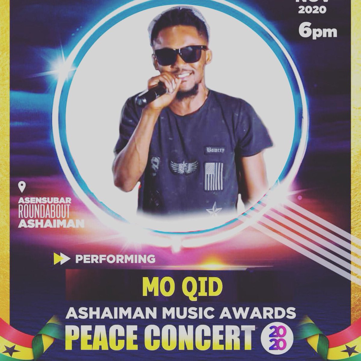mohammedmusicgh's tweet photo. To night... let all come support the Ashaiman Music Award Peace concert... @Ashaiman Night Market round about ✌🏽🔥🎤🎛🎵🎧🇬🇭
#MoNation 
#TrainGgang 
#WatFamily
#Ashaiman 
#Africa to the World 🌍 https://t.co/TO15G7UTPK