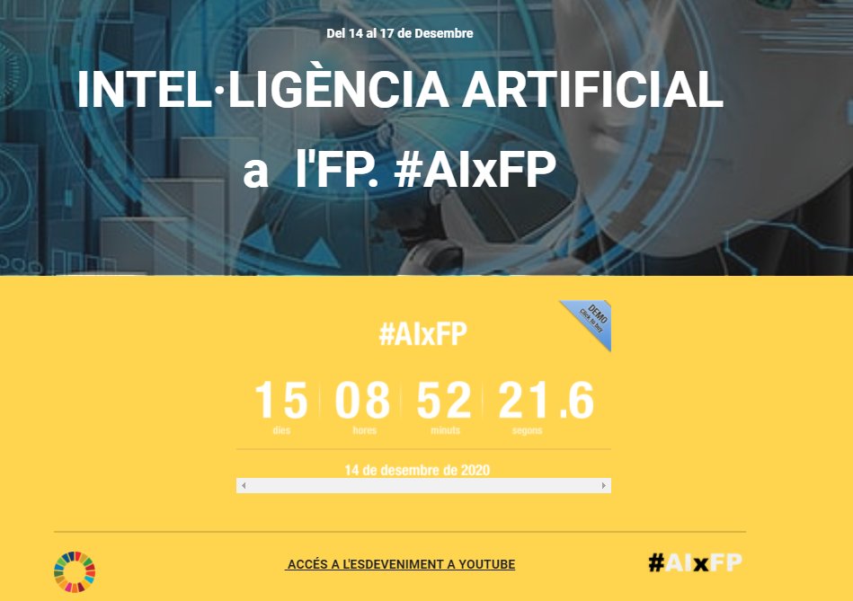 jandresvillena's tweet photo. Inscripcions a les I jornades d'INTEL·LIGÈNCIA ARTIFICIAL
a l'FP https://t.co/NT8niWJftQ #AIxFP @impulsfp @pfi_edu @CRITTarragona https://t.co/ZQets2urHu