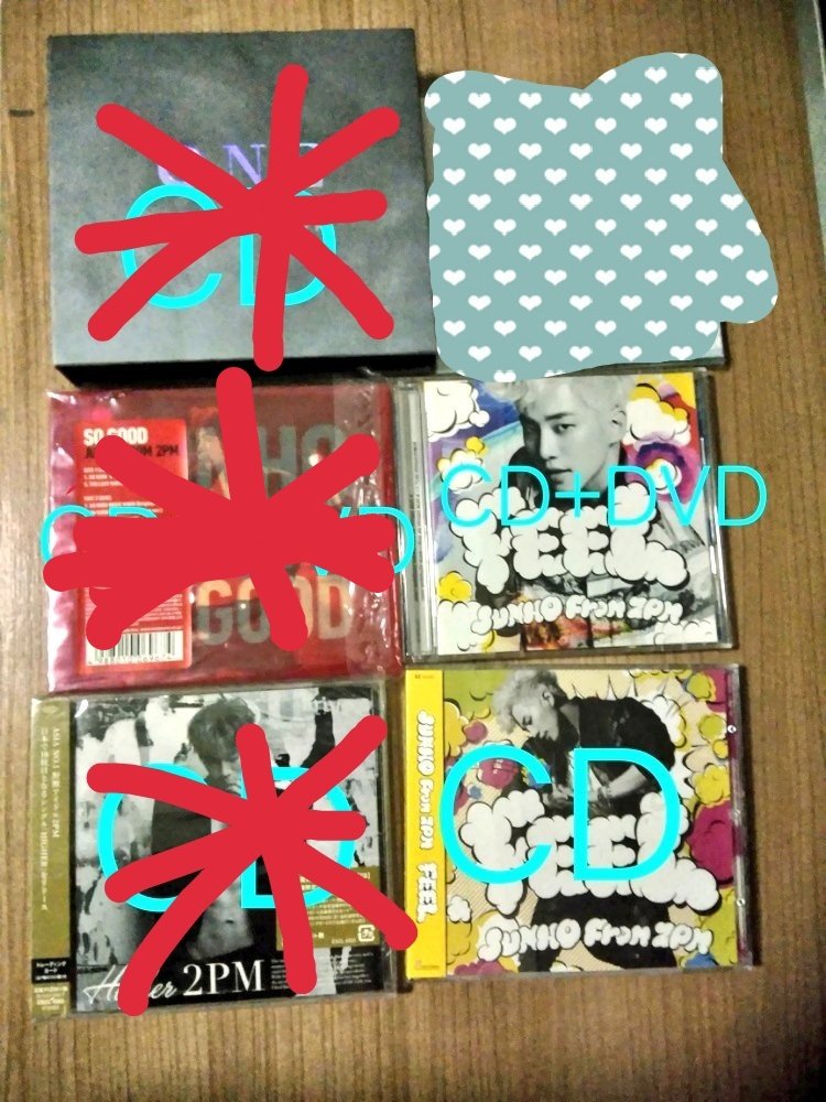 Yokexiaoyu's tweet photo. **ขายอัลบั้มเดี่ยวจุนโฮ(2PM)**

1. CD+DVD>>190.-
2. CD>> 150.-
🍀ค่าจัดส่ง ลทบ. 30.- ชิ้นต่อไป+10.-

feel (cd)= เวอร์เกาหลี
feel (cd+dvd)= แกะครั้งเดียวตอนได้มาค่ะ
#ตลอดนัดฮอตเทส #จุนโฮ #2PM #JUNHO https://t.co/EnHrMUsj9A