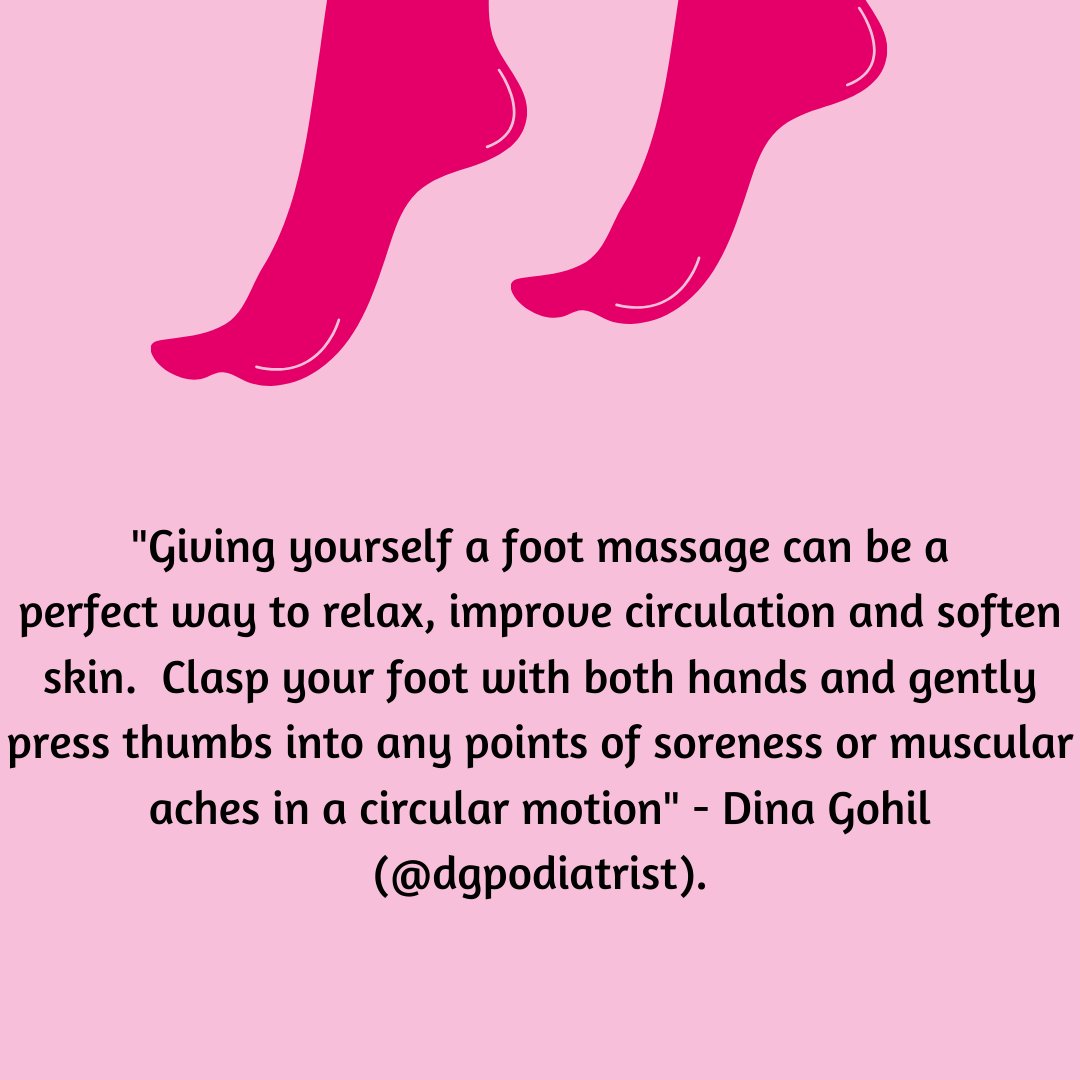 Footner_UK's tweet photo. Who doesn't love a massage? Sometimes our feet get left out, but it's important to take care of your feet as much as the rest of your body. We've got some expert advice for you from our Brand Ambassador @DGPodiatrist #Footner #FeelThePeel. https://t.co/dwcmWfkPNt