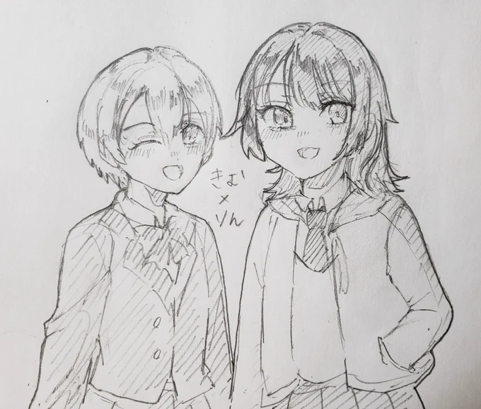 きむちゃんおめでとう〜??
落書きクオで申し訳???
@kimutinomotoda 