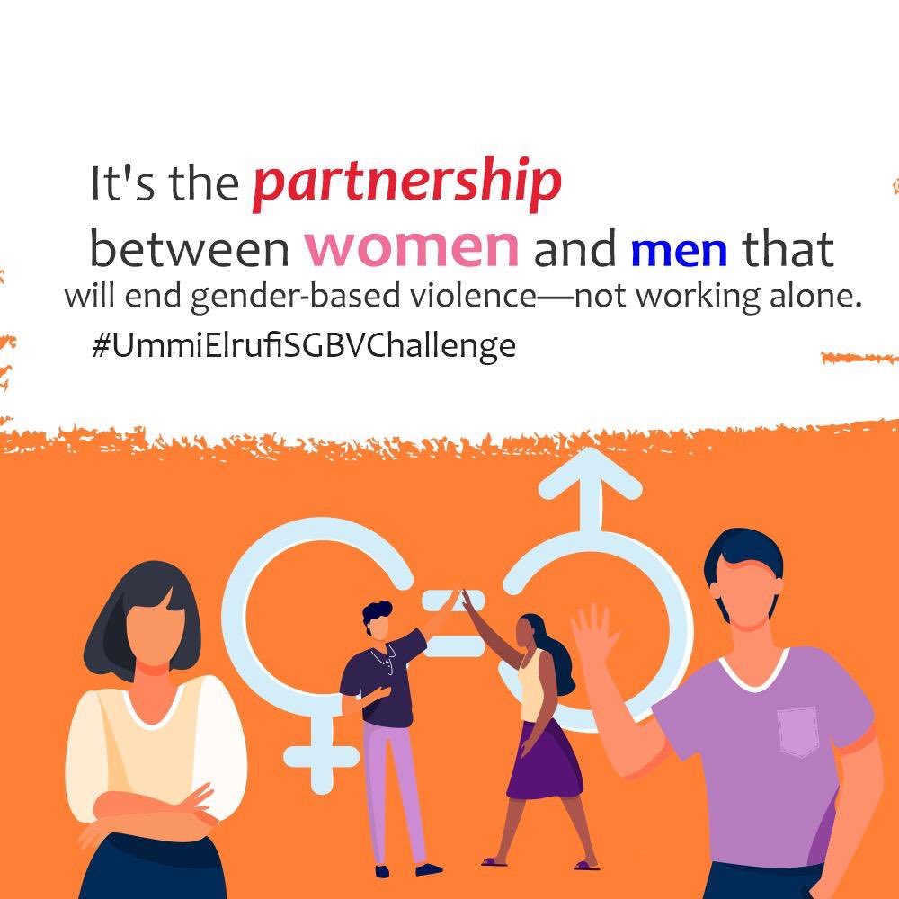 #ummielrufaisgbvchallenge 
#OrangeTheWorld 
#16Days