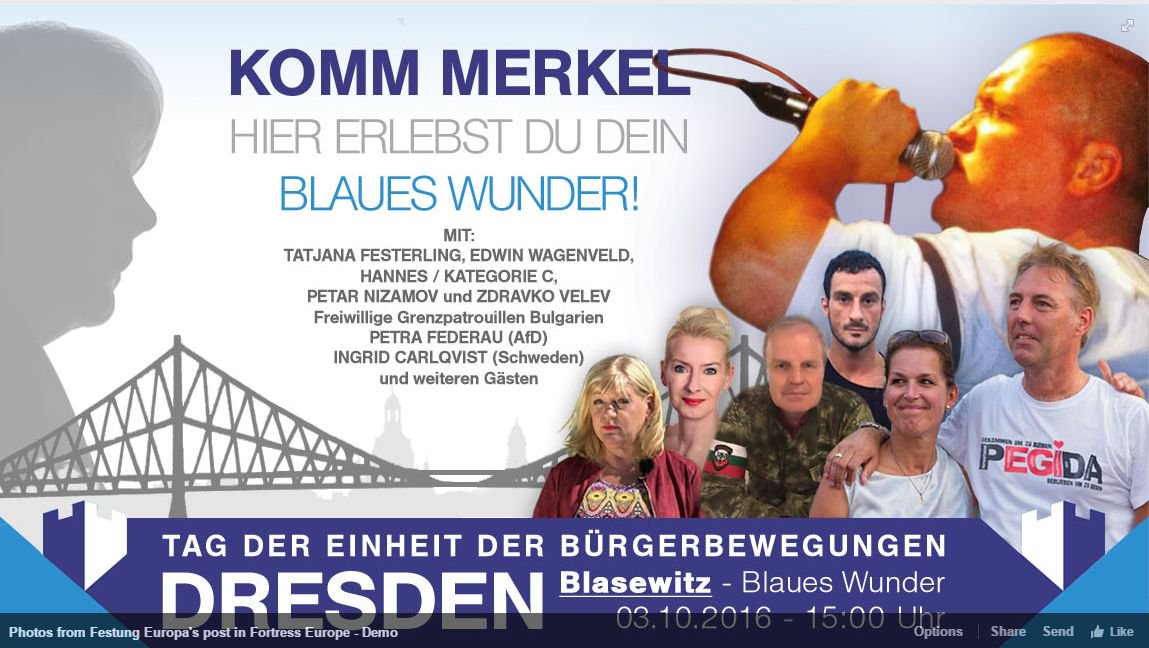 SvenIsHell's tweet photo. Da gerade die Federau beim #afdbpt im Stream auftauchte: Erinnert Ihr Euch noch an den #Festerling-Aufmarsch in #Dresden wo sie sich u.a. mit KAT-C-Hannes die Bühne geteilt hat?
Zur Erinnerung: https://t.co/pkANQhKG2f
#dd0310 #afdwütet #noafd https://t.co/fuJUYjcmql