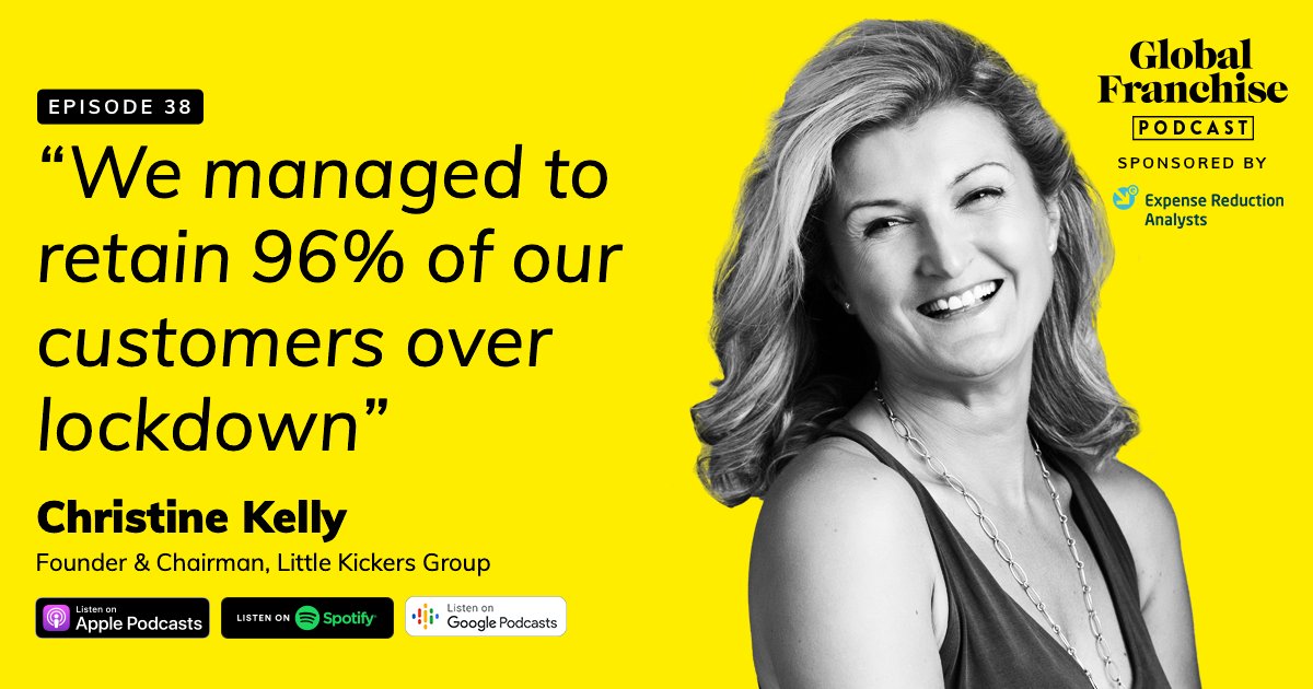 What Franchise (@whatfranchise) on Twitter photo On this episode of the #GlobalFranchisePodcast, Christine Kelly, founder of soccer education brand <a href="/LittleKickers/">Little Kickers</a>, explains how she recognised a gap in the market and managed to fill it with her very own globe-spanning franchise
Listen NOW
lnkd.in/djSFx8D On this episode of the #GlobalFranchisePodcast, Christine Kelly, founder of soccer education brand <a href="/LittleKickers/">Little Kickers</a>, explains how she recognised a gap in the market and managed to fill it with her very own globe-spanning franchise
Listen NOW
lnkd.in/djSFx8D