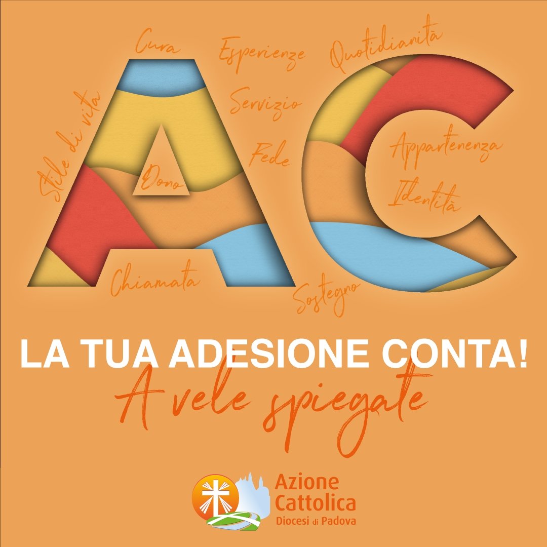 📌 Rinnova la tua adesione tramite il tuo presidente parrocchiale oppure online a questo link 👉acpadova.it/articoli/adesi…