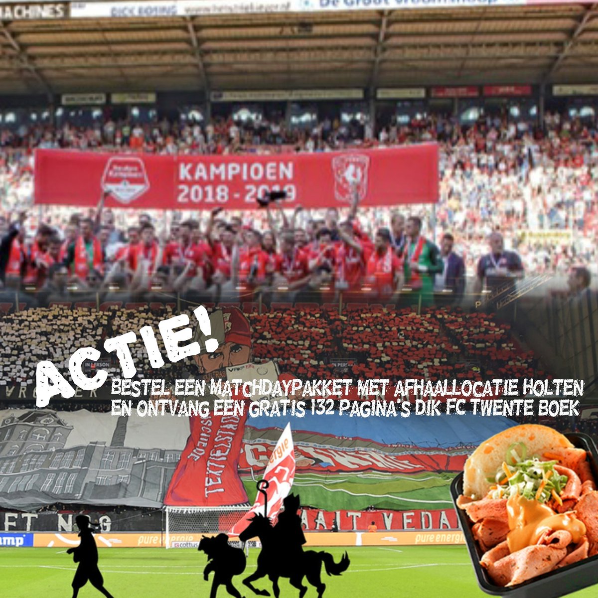 fctholten's tweet photo. Bestel nu je Matchdaypakket met afhaallocatie Holten en ontvang een gratis FC Twente boek! #ikmisoe #ajatwe #gratis https://t.co/F4Ulad7qpW