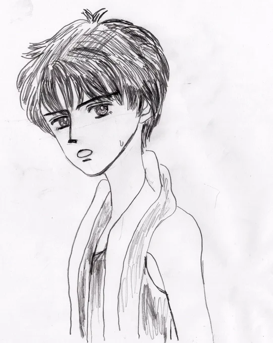 #今月描いた絵を晒そう 
#ときめきトゥナイト
#模写
#練習画 
