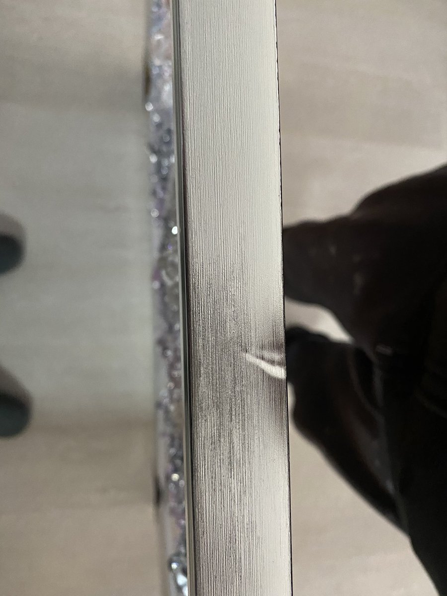 <a href="/TheRangeUK/">The Range UK</a> I’m really upset. Received my £99 picture yesterday and on unwrapping, it’s got cracked mirrored glass and flaws.