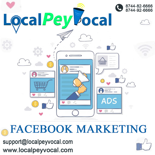 localpeyvocal1's tweet photo. Through Facebook marketing, you can reach your selected customers.
#localpeyvocal #digitalmarketing #socialmediamarketing #localbusiness #ghaziabad #noida #delhincr #webdevelopment #onlinepromotions #TechnicalSEO #instagrammarketing #facebookmarketing https://t.co/2cVZPTxUWH