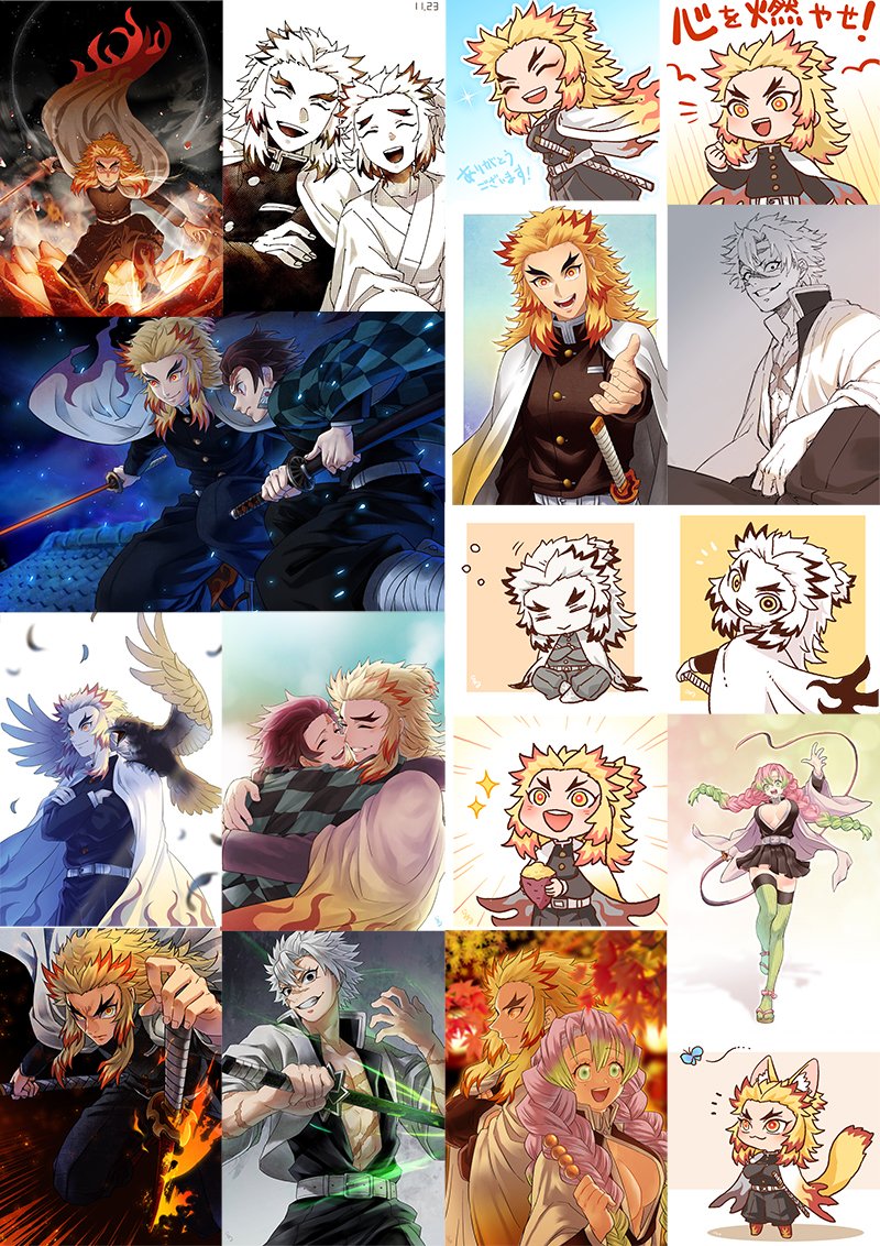 #今月描いた絵を晒そう
11月に?滅アカウントにして、溢れる想いを殴り描きながら駆け抜けた1ヶ月だった...いくつか省いたしまとめるの途中で諦めたので雑まとめですが。
12月からはもう少し大人しくなります...?