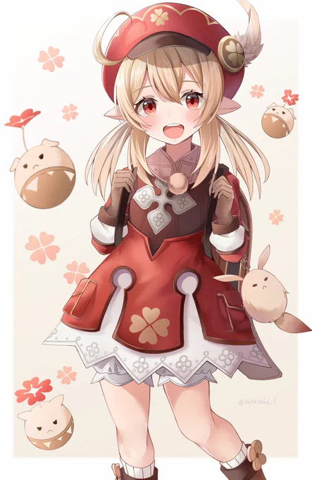 クレーちゃそ #原神 