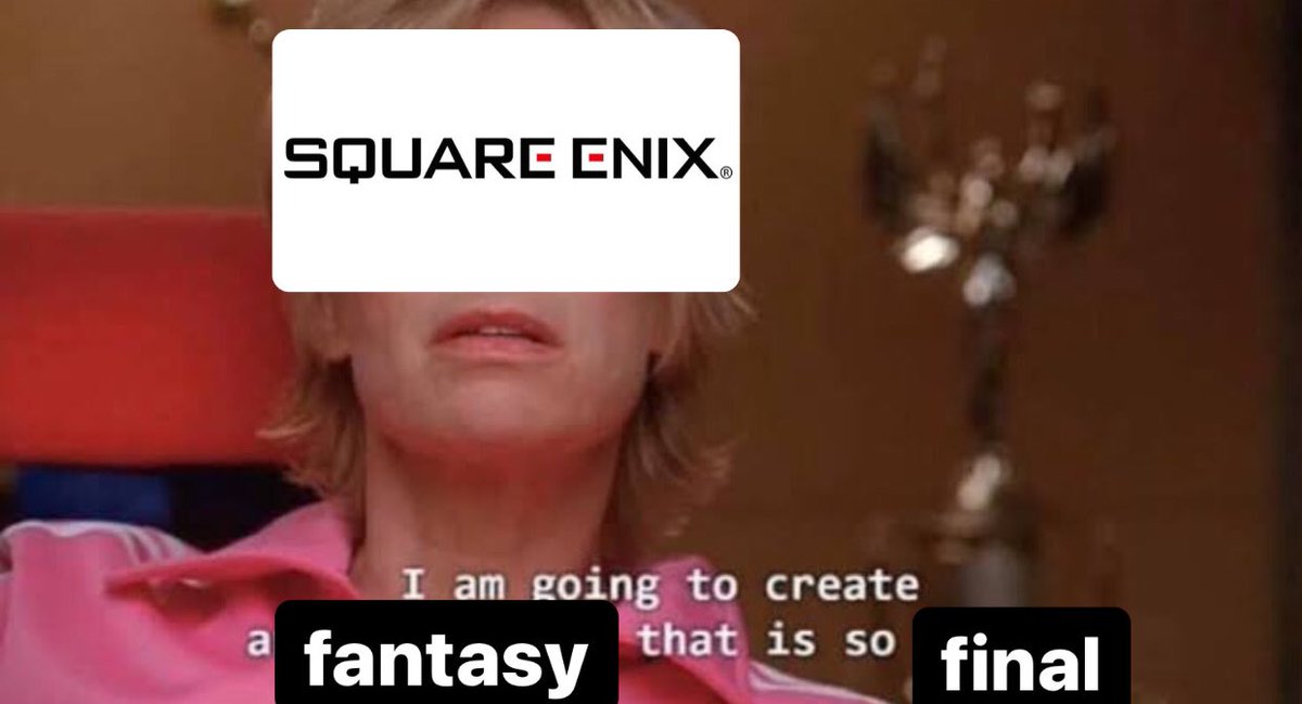 BBQSerenade's tweet image. square enix when they thought they were gonna go bankrupt: