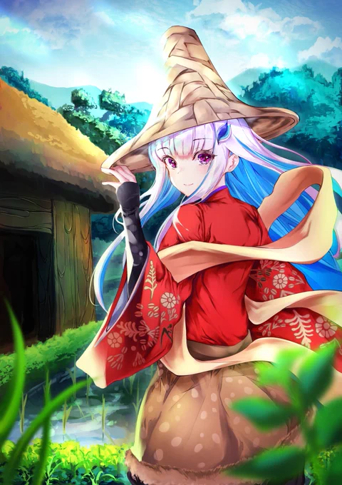 農業に従事してヘルエスタ米作りする皇女すき
#ヘル絵スタ 